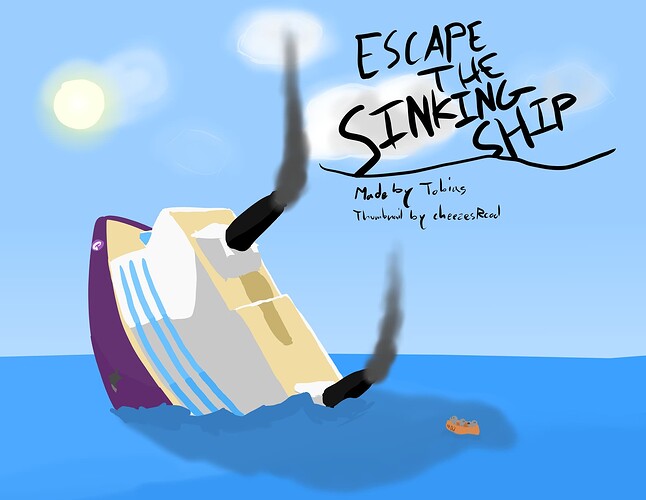 gimkit escape the sinking ship thumbnail