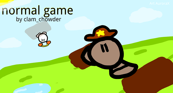 The same thing as my other thumbnail but the title is black.