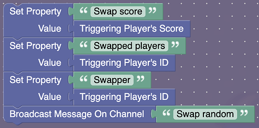 Swap Scores Code