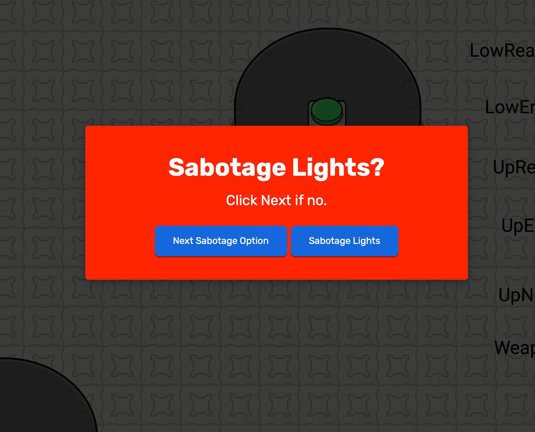 How To Make The Sabotage Lights In Among Us Difficulty 3 10 Or 🟨