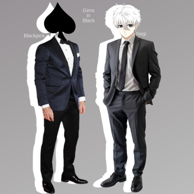 Gims in Black - Nagi & Blackjack