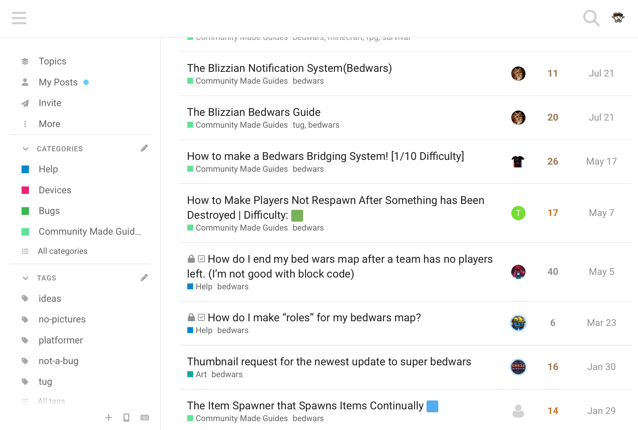 What are good ideas for a bedwars game - Help - Gimkit Creative