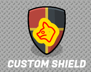 custom shield