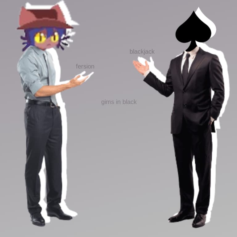 Gims in Black - Fersion & Blackjack