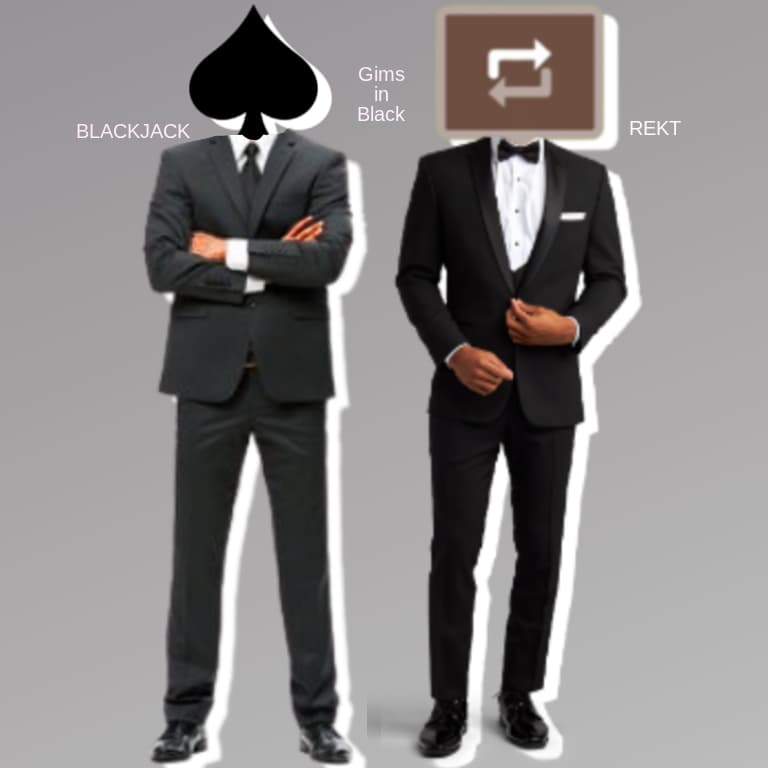 Gims in Black - Blackjack & Rekt